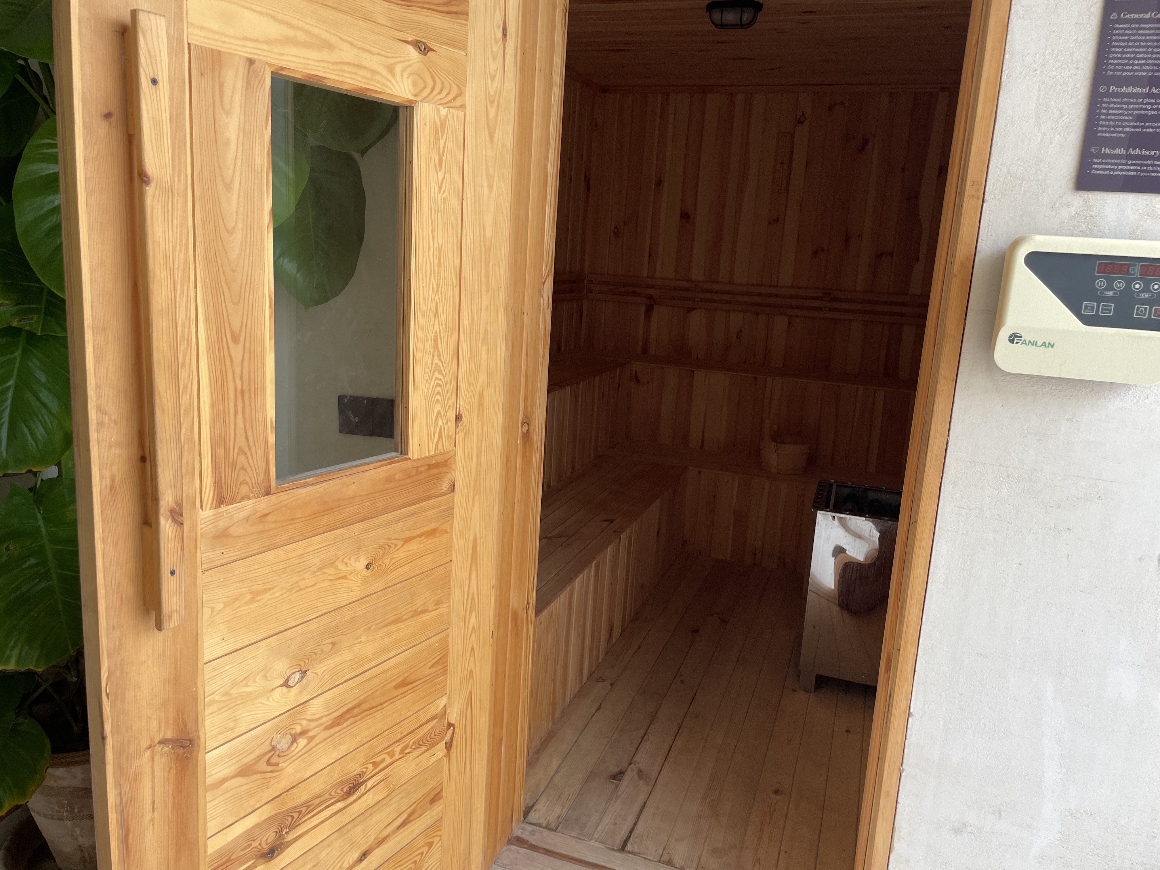 sauna construction